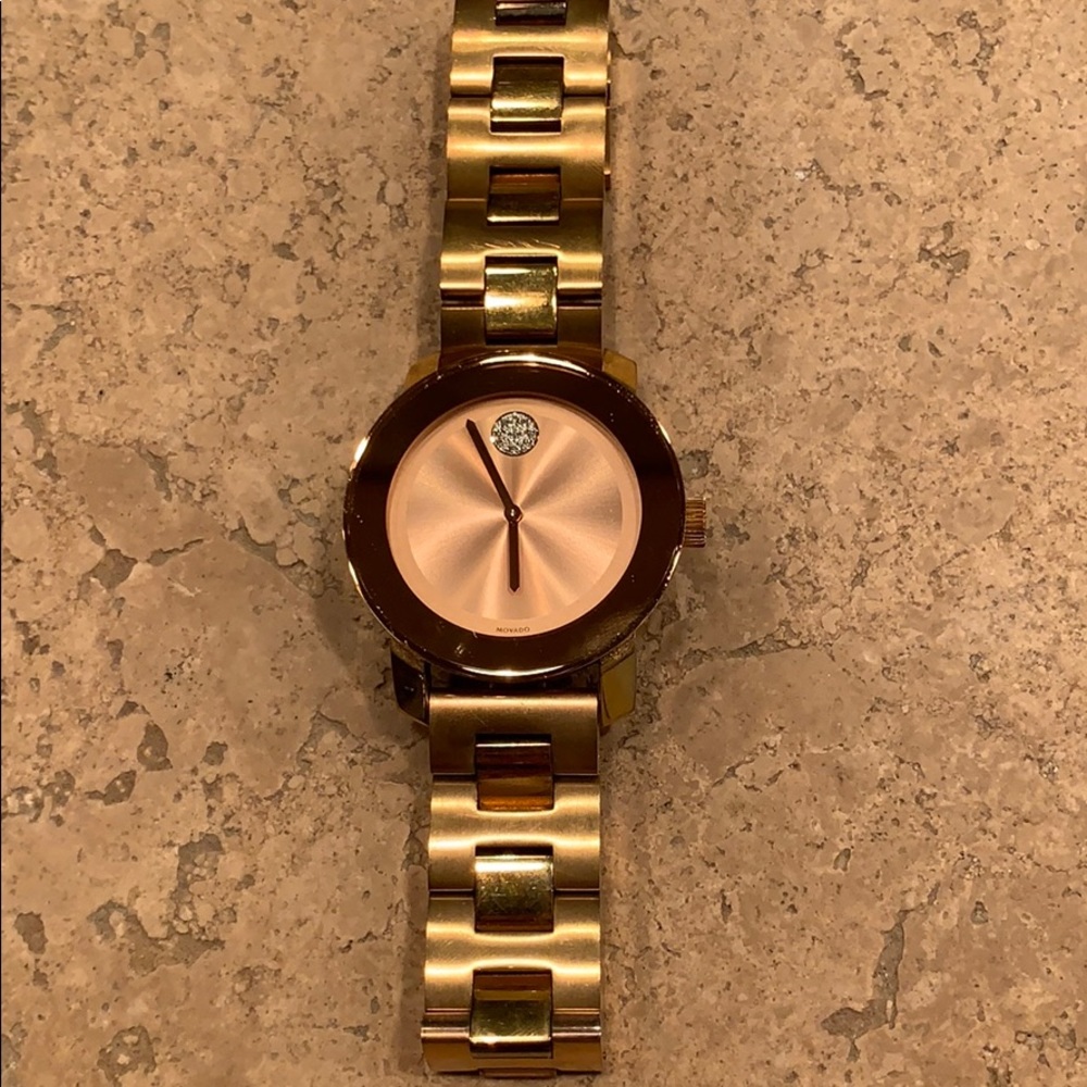 Movado BOLD rose gold 34mm